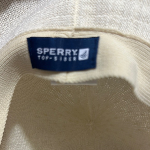 Sperry Cream Wide-Brimmed Sun Hat - Picture 5 of 6